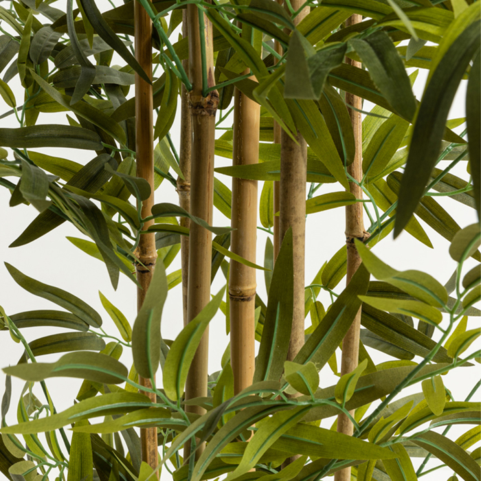Liberta-Maison Bamboo Dentro Texnito se Gastra 190cm Polyester Prasino PVC 019201