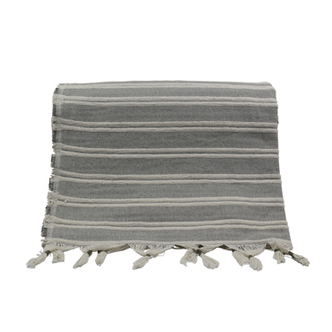 Liberta - Maison AMMOS 1 Ριχτάρι Βαμβακερό Μπεζ 150x210cm 019626