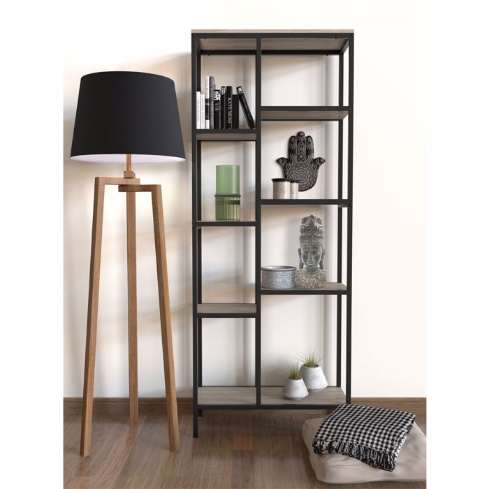 Liberta - Maison HAMSA DECO TOIXOu Diakosmitiko Resin Mavro/Lefko 25x3x30cm 019682