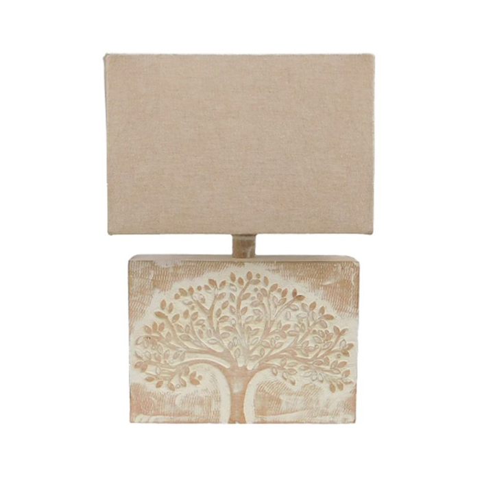 Liberta - Maison OLIVA WHITE/DIANA Epitrapezio Fotistiko Xulo Lefko ufasma Bez 28x10x42cm 019796