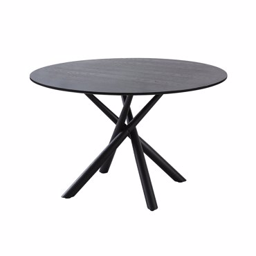 Liberta - Maison KIMONO Τραπέζι Μαύρο Φ120x75cm 02-0586