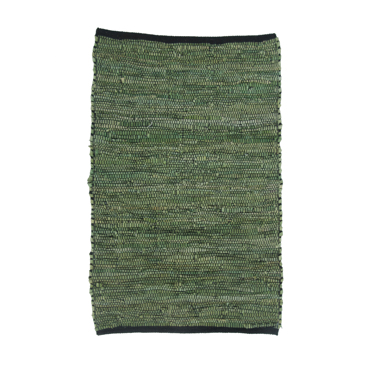 Liberta - Maison GRASS Χαλί Δερμάτινο Πράσινο 60x90cm 020507