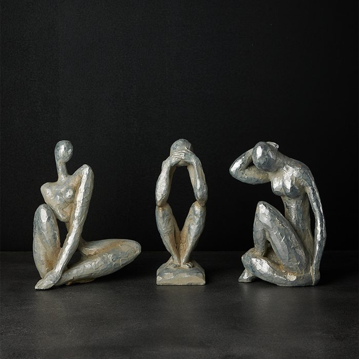 Liberta - Maison PENSEI 1 DECO Aglmatidio Resin Asimi 8x7x21cm 020704