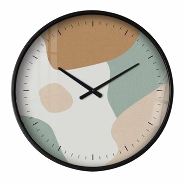 Liberta - Maison MOSA Ρολόι Τοίχου Μεταλλικό/MDF Πολύχρωμο Φ40x6cm 021963