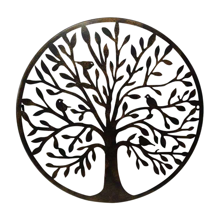 Liberta - Maison ELIA DECO Diakosmitiko Toixou Metalliko Mavro F50x2cm 023426