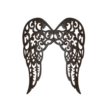 Liberta - Maison BROADWAY DECO Διακοσμητικό Τοίχου Μεταλλικό Μαύρο 45x0.64x55cm 023429