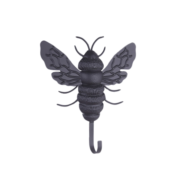 Liberta - Maison BEE DECO Kremastra Metalliki Mavri 22x4x25cm 023441