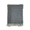 Liberta - Maison LANCE Rixtari Diakosmitiko 180x240cm Bambaki Lefko Mavro Polyester 026012