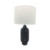 Liberta-Maison Homme Fotistiko Epitrapezio 28x28x48cm Keramiko Mavro Lefko ufasma Lefko 026395
