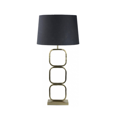 Liberta - Maison NELIO ORO Επιτραπέζιο Φωτιστικό Σιδερένιο Χρυσό/Μαύρο 83cm 026659