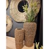 Liberta-Maison Nerea Tall Gastra Set 3tmx 43x43x70cm Seagrass Fusiko Metallo 027369