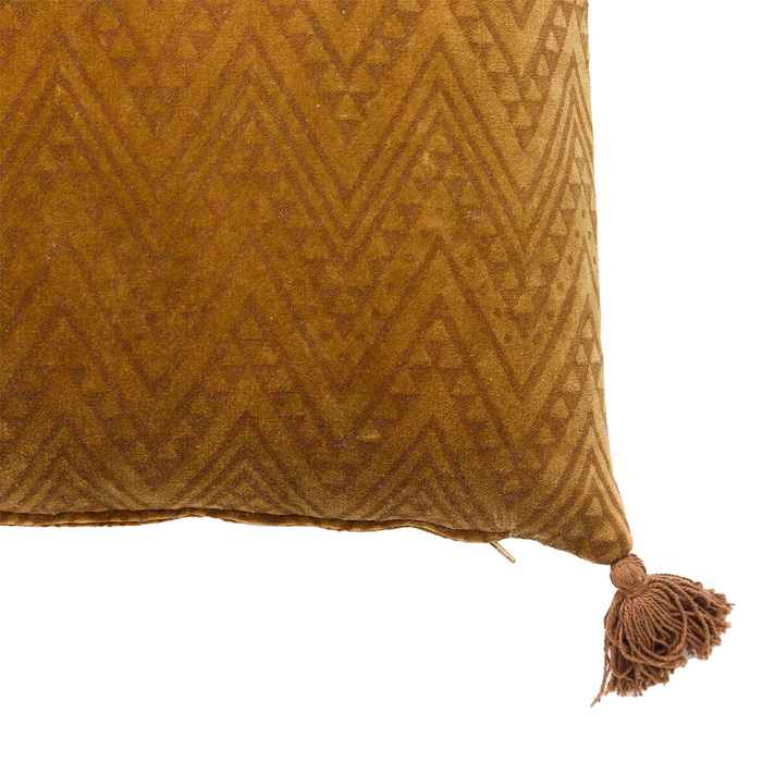 Liberta - Maison SUNDIAL B Diakosmitiko Maxilari Bambaki Caramel Beloudo 50x50cm 027868