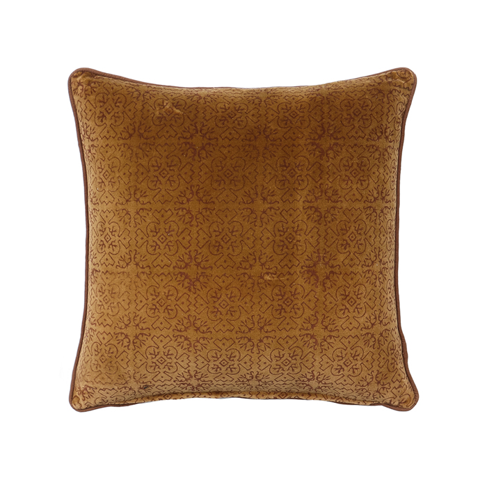 Liberta - Maison SUNDIAL C Diakosmitiko Maxilari Bambaki Caramel Beloudo 50x50cm 027869