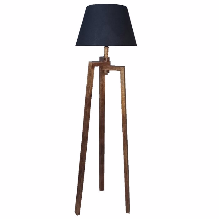 Liberta-Maison Torkel Fotistiko Epidapedio 35x35x150cm Xulo Kafe ufasma Mavro 028250