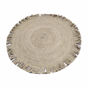 Liberta-Maison Amara Χαλάκι 120x120cm Γιούτα Μπεζ 028711