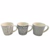 Liberta-Maison Blomus Koupa Espresso Set 6TMX 9.5x6.5x5cm New Bone China Lefko Ble 028886