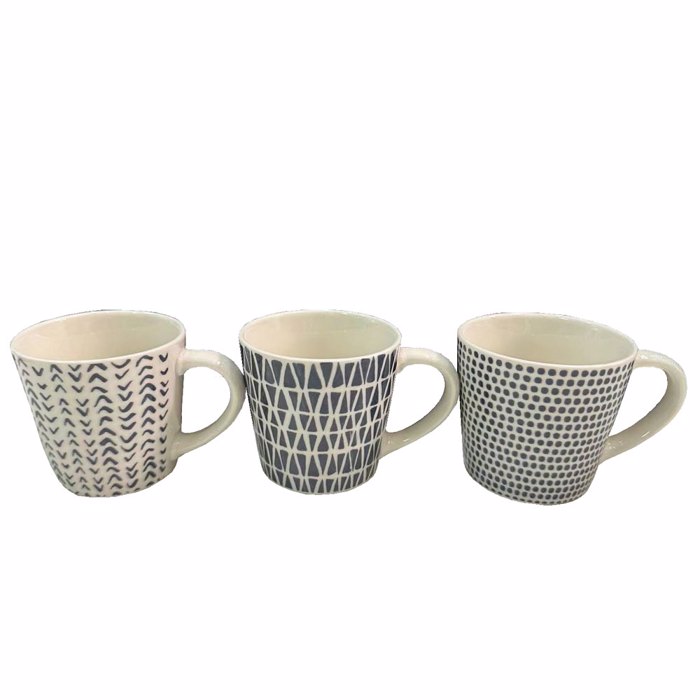 Liberta-Maison Blomus Koupa Espresso Set 6TMX 9.5x6.5x5cm New Bone China Lefko Ble 028886