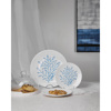 Liberta-Maison Ydra Piato Gukou Set 7tmx 30x30x3cm New Bone China Lefko Glazio 028896