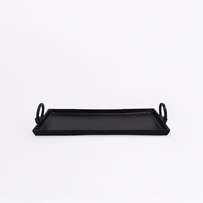 Liberta - Maison ANGOLO Diakosmitikos Diskos Alouminiou Mavros 50x19x3cm 028998