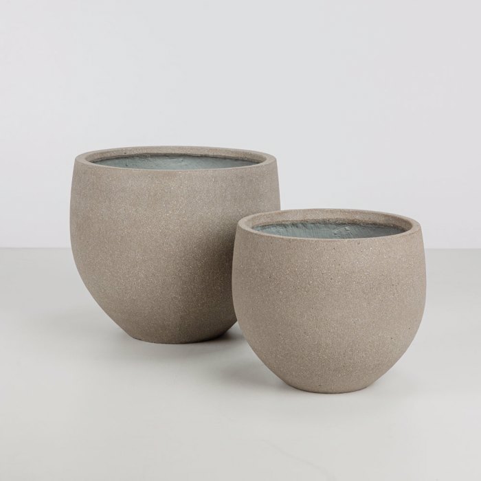 Liberta - Maison SCILLA Set ton 2 Gastra Tsimentenia Kafe Anoixto F40x34cm 029282