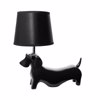 Liberta-Maison Shepherd Fotistiko Epitrapezio 35x19x36cm Polyresin Mavro 029930
