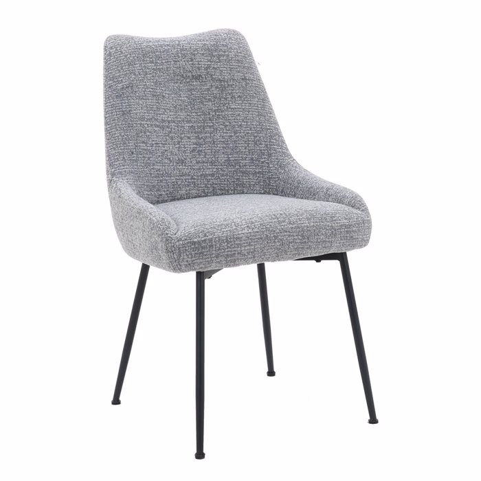 Liberta - Maison DON Καρέκλα Γκρι 52x57x86.5cm 03-1161 Liberta - Maison DON Karekla Ggri 52x57x86.5cm 03-1161