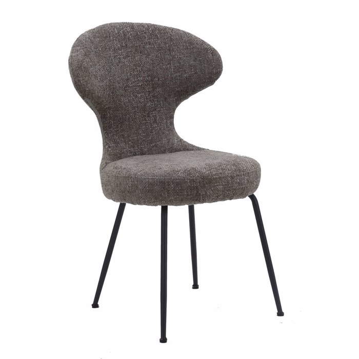 Liberta - Maison FUNGO Καρέκλα Γκρι 56x57x91cm 03-1163 Liberta - Maison FUNGO Karekla Ggri 56x57x91cm 03-1163