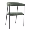 Liberta - Maison ECLIPSE Karekla Ladi Silver/Mavri 52x51x83cm 03-1197