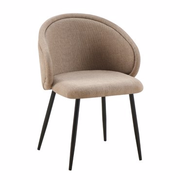 Liberta - Maison FIGARO Καρέκλα Πολυθρόνα Beige 58x58.5x78.5cm 03-1208