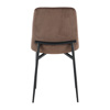 Liberta - Maison TESSERA Karekla Kafe/Mavri 54x44.5x87cm 03-1285