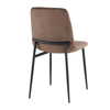 Liberta - Maison TESSERA Karekla Kafe/Mavri 54x44.5x87cm 03-1285