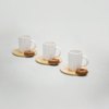 Liberta-Maison Cactus Koupa Espresso Set 6tmx 32x28x7cm Porselani Lefko Fusiko Bamboo 030001