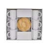 Liberta-Maison Cactus Koupa Espresso Set 6tmx 32x28x7cm Porselani Lefko Fusiko Bamboo 030001