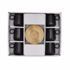 Liberta-Maison Ripple Koupa Espresso Set 6TMX 26x23x6cm Porselani Mavro Fusiko Bamboo 030034