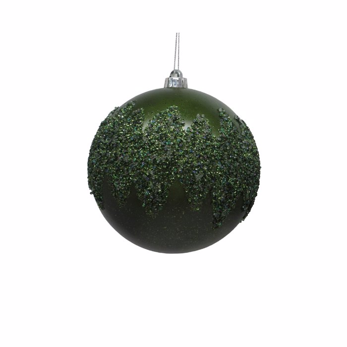 Liberta - Maison XMAS JINGLE Kremasti Bala Plastiki Prasini 15x15x15cm 030198
