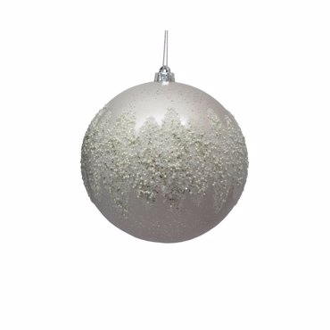 Liberta - Maison XMAS HOLLY Κρεμαστή Μπάλα Πλαστική Σαμπανί 15x15x15cm 030200