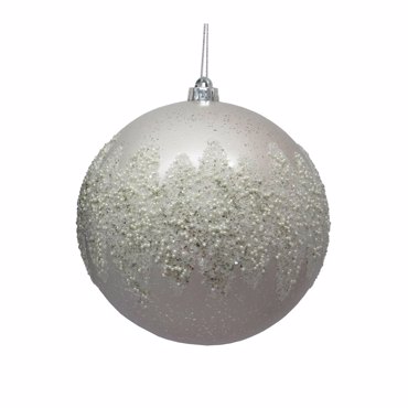 Liberta - Maison XMAS HOLLY Κρεμαστή Μπάλα Πλαστική Σαμπανί 20x20x20cm 030201