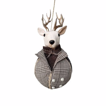 Liberta - Maison XMAS GENTLEMAN A Μπάλα Foam Βελούδινη Πολύχρωμη 14x14x28cm 030287