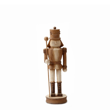 Liberta - Maison XMAS WOODY NUTCRACKER M DECO Καρυοθραύστης Resin Καφέ/Μπεζ 10x9x33cm 030494
