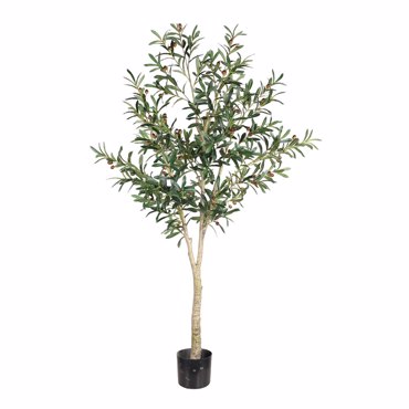 Liberta-Maison Olive Tree Δέντρο Τεχνητό σε Γλάστρα 180cm PVC Πράσινο Μαύρο Τσιμέντο 030851