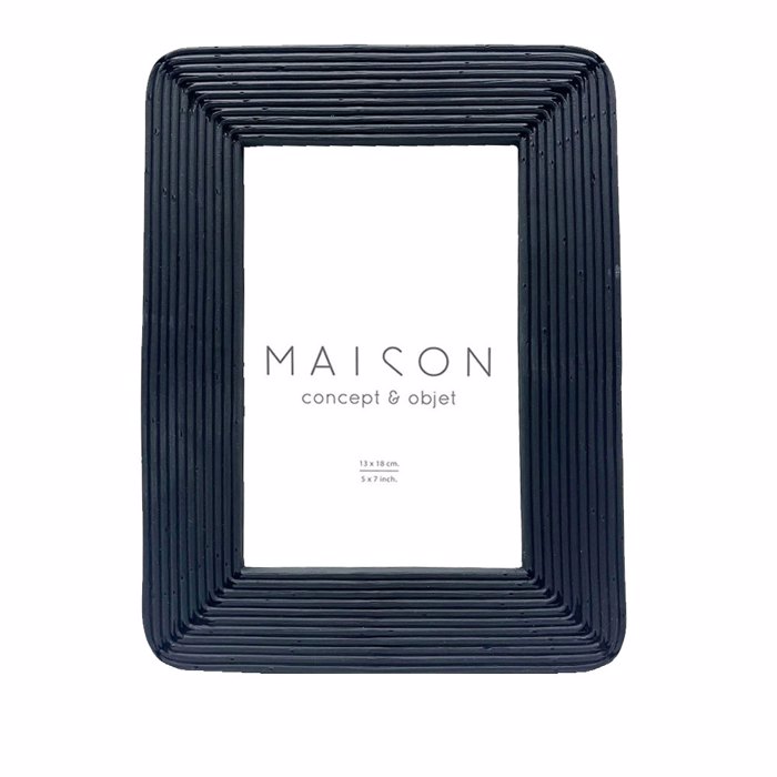 Liberta - Maison EDWARD Korniza Resin Mavri 19x2x24cm (13x18cm) 031122
