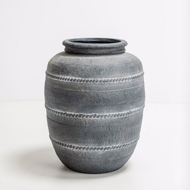 Liberta-Maison Vesuvius Γλάστρα 35x35x46cm MgO Γκρι 031642
