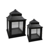 Liberta-Maison Nubia Fanari 36x36x58cm Metallo Mavro Xulo Elatou 032104