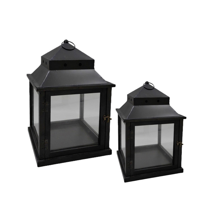 Liberta-Maison Nubia Fanari 36x36x58cm Metallo Mavro Xulo Elatou 032104