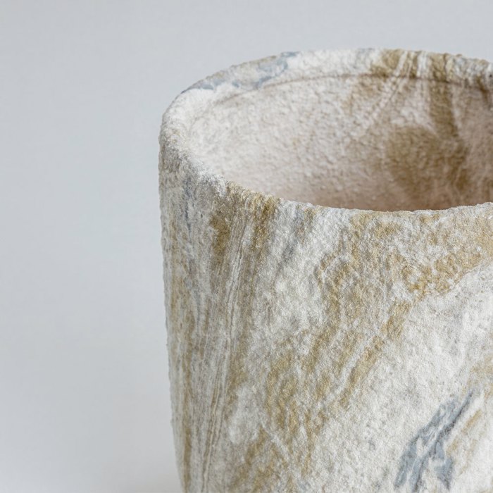 Liberta - Maison PEDRA Set ton 3 Gastra Keramiki Bez/Lefki F30x31cm 032446