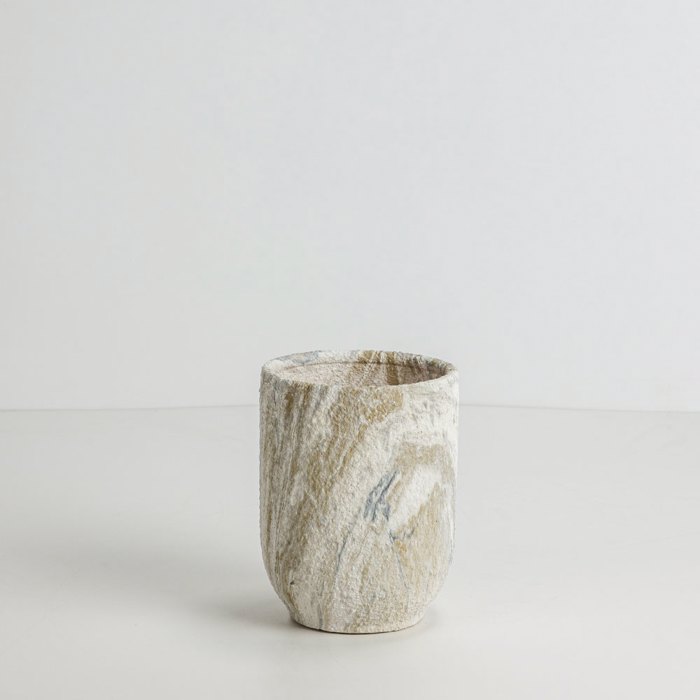 Liberta - Maison PEDRA Set ton 3 Gastra Keramiki Bez/Lefki F30x31cm 032446