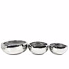 Liberta-Maison Argento Kaspo Set 3Tmx 43x43x18cm Keramiko Asimi 032468