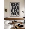 Liberta - Maison CEBRA Pinakas Kambas Bez/Mavros me Xulini Korniza Mavri 80x4x120cm 033176