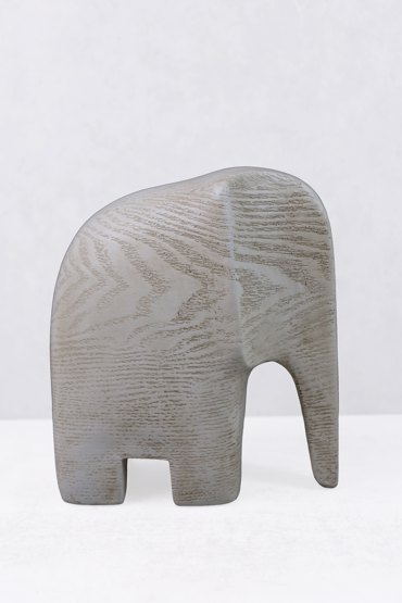 Liberta - Maison ZAMBIA.2 Διακοσμητικός Ελέφαντας Polyresin Μπεζ 16.5x9x18cm 033283