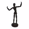 Liberta - Maison BALLO CORPO.2 Diakosmitiko Soma Polyresin Mavro 21x10.5x35cm 033293